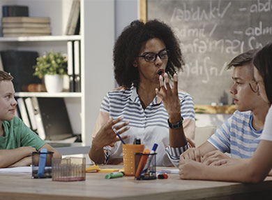 Speech and language development in children