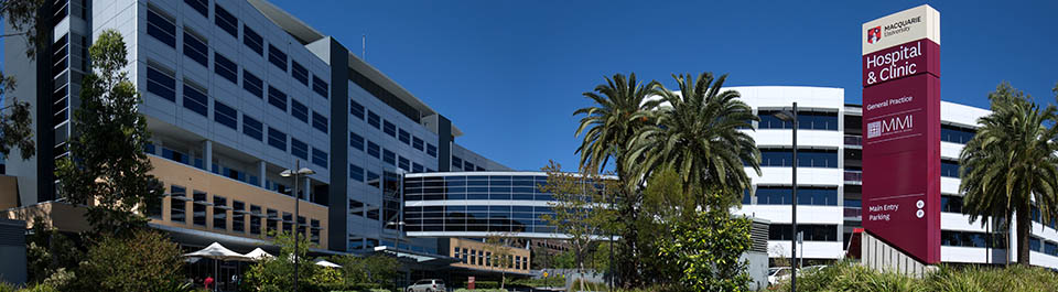 MQ Health clinic and hospital buildings